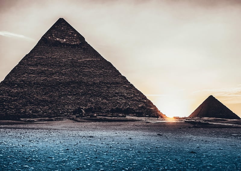 Pyramids in Egypt